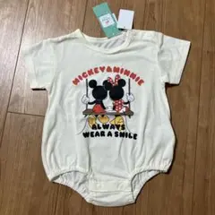 ミッキー&ミニー ロンパース