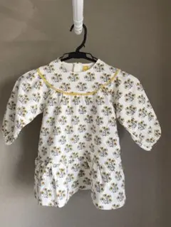 モイモルン　花柄長袖ワンピース 100