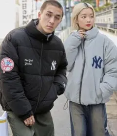 良品New York Yankees ダウンジャケット 黒