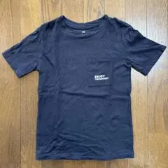 H&M エイチアンドエム　Tシャツ　キッズ　黒　130 半袖