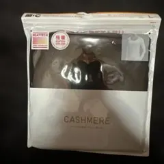 ユニクロ　極暖ヒートテックカシミヤブレンドUネックT