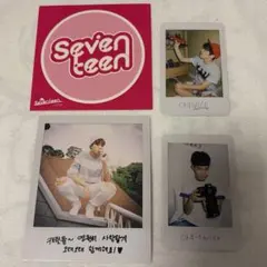 SEVENTEEN Love＆Letter ポラロイド カード ステッカーセット