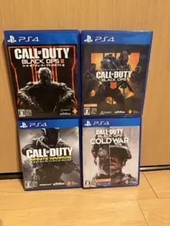 PS4 コールオブデューティ　ゲーム4本セット