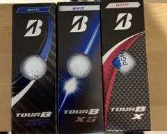 ブリヂストンTOUR Bシリーズ ゴルフボール 3スリーブセット（XS/X）