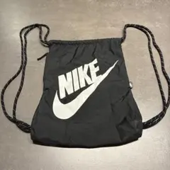 NIKE ナップサック ブラック ロゴ