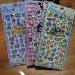 ジュエルプチドロップ ストーンつき ３枚セット