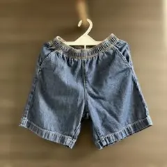 gu キッズ ハーフパンツ コットン 130サイズ