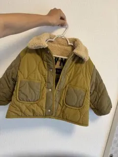 キルティング ボア ジャケット アウター ベビー