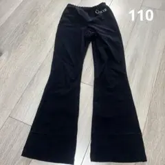 Chacott フレアパンツ ブラック 110