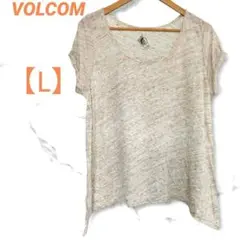 VOLCOM　ボルコム　Tシャツ　【L】　半袖　ロールアップ　サーフ