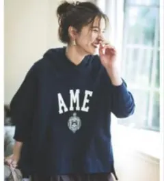 新品タグ付き アメリカーナ カフェ ロゴ スウェット 白 マイカーナ コラボ MICA&DEAL 2023秋冬 別注スウェット&新作やコラボアイテムをご