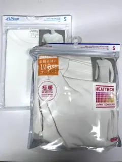 新品　ユニクロ　インナーまとめ売り　ヒートテック　エアリズム　白　ホワイト