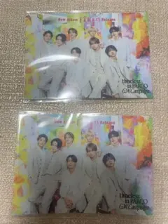 timelesz タイムレス FAM PARCO 特典 ステッカー 非売品　2枚