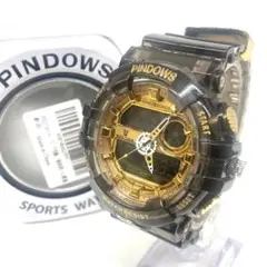 メンズ用腕時計 アウトドアスポーツ電子ウォッチ PINDOWS⭐︎のサムネイル