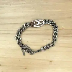 DIESEL Dロゴ チェーンブレスレットのサムネイル