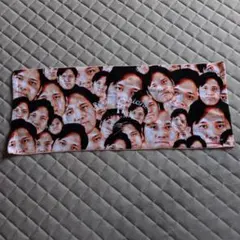 大谷選手顔のパターンタオル