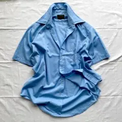 70s Sears vintage 日本製 半袖シャツ XL ブルー アメカジのサムネイル