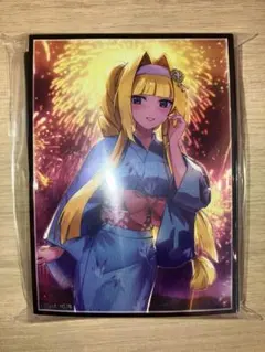 未開封 フレシア 足利ヨシテル 同人 スリーブ 戦国乙女 キャラクタースリーブ