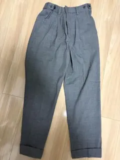 GLOBAL WORK グレンチェック スラックス M