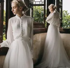 Dress Production セパレート ウェディングドレス　ハイネック