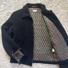 Paul Smith　ウール　スイングトップ　中綿　キルティング　玉虫色　黒　M