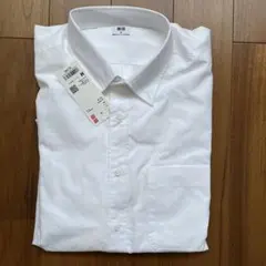 ボタンダウンシャツ長袖 白