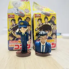 「チョコエッグ 名探偵コナン5」のフィギュアとパッケージ　光彦　大和敢助