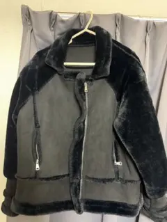 スエードのバイカージャケット