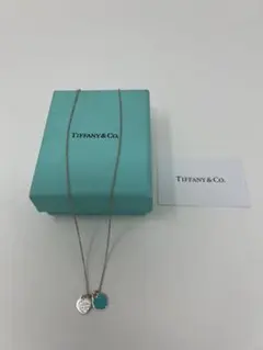 リターン トゥ ティファニー ブルー ダブル ハート ペンダント シルバー
