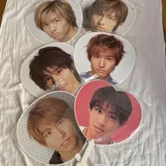 三宅健 V6 ジャニーズ アイドル うちわ 6枚セット