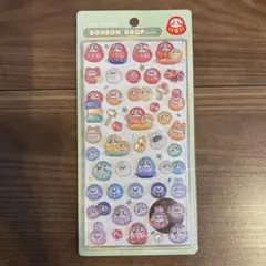 m*た様 【国内正規品】ボンボンドロップシール　和柄　だるま