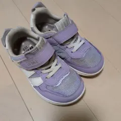 イフミー　キッズ靴　ラベンダー 17cm