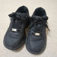 ALGY ブラック スニーカー　22.0cmのサムネイル