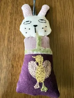ハンドメイドミナペルホネン ぬいぐるみキーホルダー