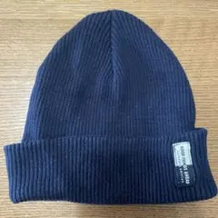 ZARA ネイビー ニット帽