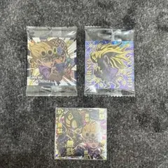 ジョルノ・ジョバァーナ ウエハース ステッカー3枚セット JJR SEC