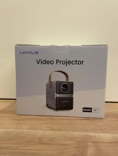 WiMiUS P61 Pro ミニプロジェクター 使用2回のみ 付属品完備 美品