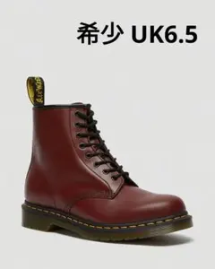 革靴ブーツ レディース USL8.5 メンズ UK6.5 クリスマスカラー