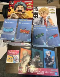 僕のヒーローアカデミア　紡ぐ力　一番くじ　A賞　緑谷出久　B賞　爆豪勝己　セット