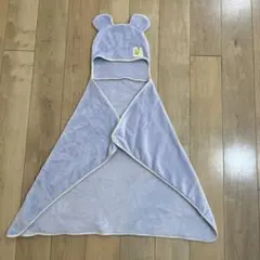 おくるみ　ブランケット　フード付き