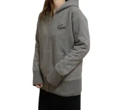 美品 LACOSTE ラコステ パーカー ジップアップ レディース