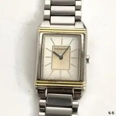 YVES SAINT LAURENT イヴサンローラン スクエア 腕時計 - メルカリ