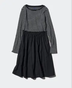 UNIQLO GIRLS コンビネーションワンピース 130cm