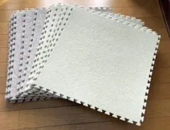 ニトリ ジョイントマット 45×45cm 8枚 1畳 縁無し ホワイトウォッシュ 