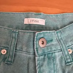 しまむら　2PINK カラーパンツ　L