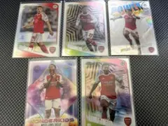 2026 topps アーセナル選手　５枚　カードセット
