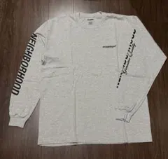 NEIGHBORHOOD ロングスリーブ Tシャツ グレー L
