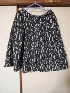 冬物スカート　レース