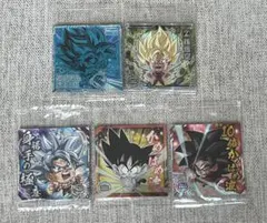 ドラゴンボール ウエハースシール 孫悟空 5枚セット