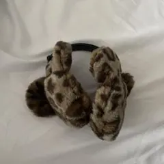 ディズニーリゾート 豹柄 イヤーマフ　耳当て